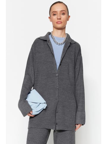 trendyol 2-delige outfit antraciet