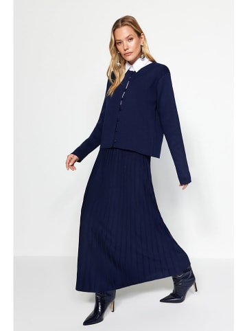 trendyol 2-delige outfit donkerblauw