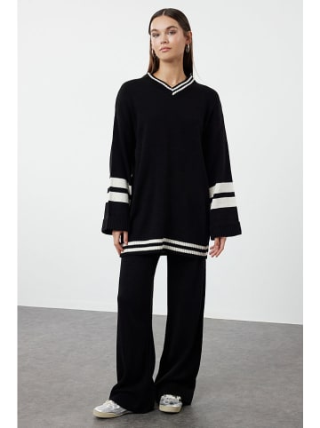 trendyol 2tlg. Outfit in Schwarz