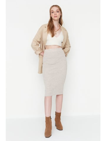 trendyol Rok beige