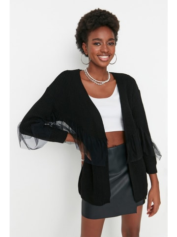 trendyol Cardigan in Schwarz