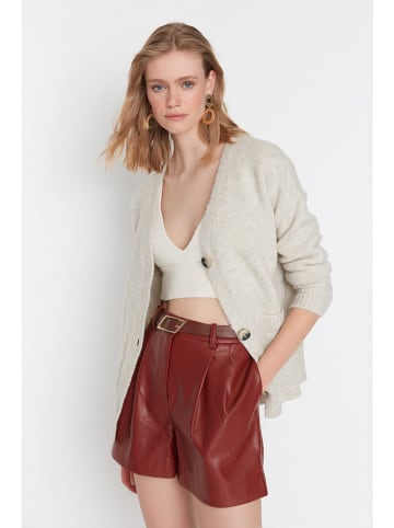 trendyol Cardigan in Hellgrau