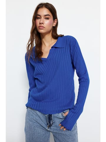 trendyol Pullover in Dunkelblau