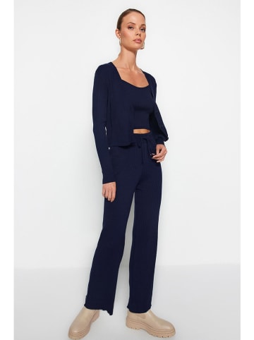 trendyol 3-delige outfit donkerblauw