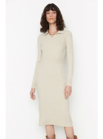 trendyol Strickkleid in Beige