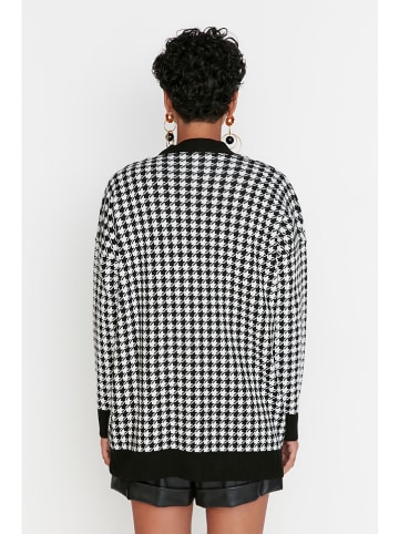 trendyol Vest zwart/wit