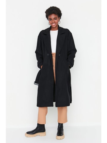 trendyol Übergangsmantel in Schwarz
