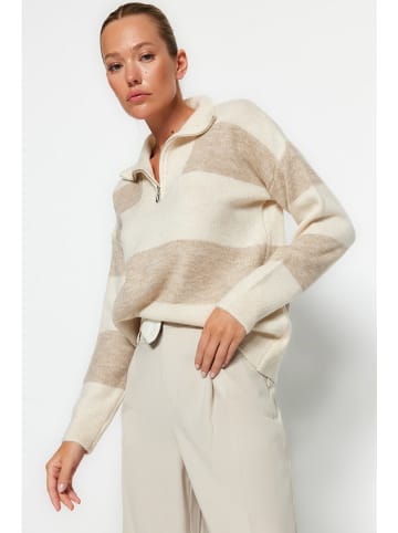 trendyol Trui beige/lichtbruin