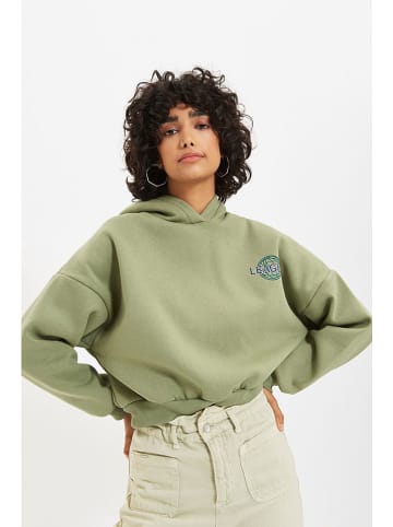 trendyol Hoodie in Khaki