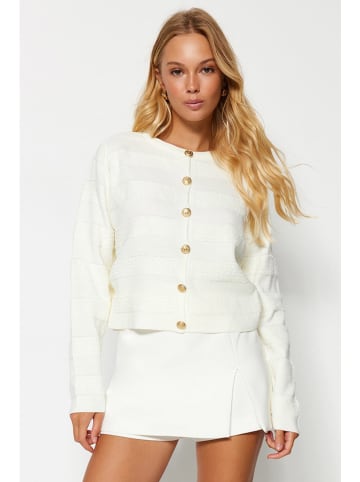 trendyol Cardigan in Creme