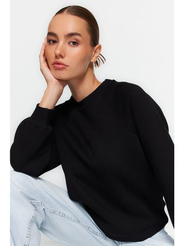 trendyol Sweatshirt in Schwarz