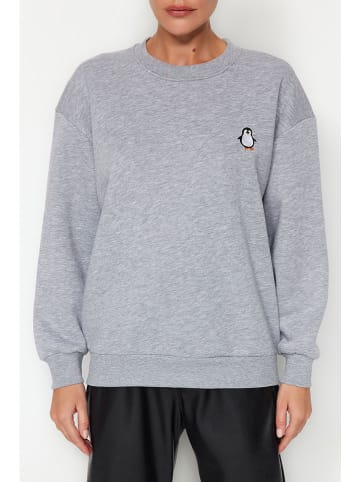 trendyol Sweatshirt grijs