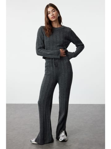 trendyol 2tlg. Outfit in Anthrazit
