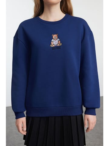 trendyol Sweatshirt in Dunkelblau