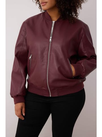 trendyol Kunstlederjacke in Lila