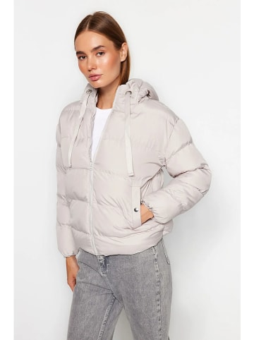 trendyol Kurtka zimowa w kolorze kremowym