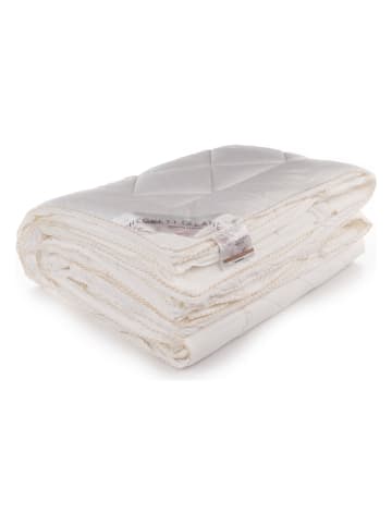 Heckett Lane Duo-vezeldekbed "Gold" wit