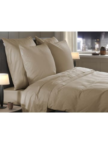 Heckett Lane Satijnen beddengoedset "Banda" beige