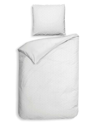 Heckett Lane Satijnen beddengoedset "Punto" wit