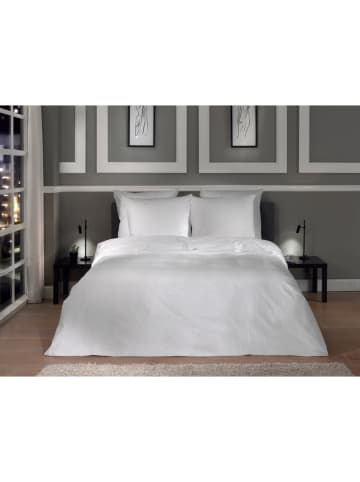 Heckett Lane Satijnen beddengoedset "Punto" wit