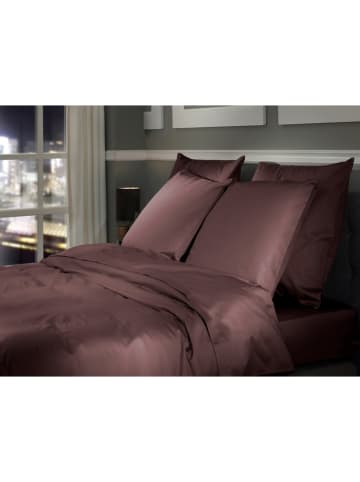 Heckett Lane Satijnen beddengoedset "Punto" bruin