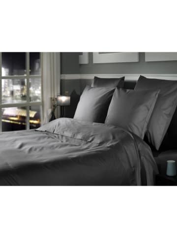 Heckett Lane Satijnen beddengoedset "Punto" antraciet