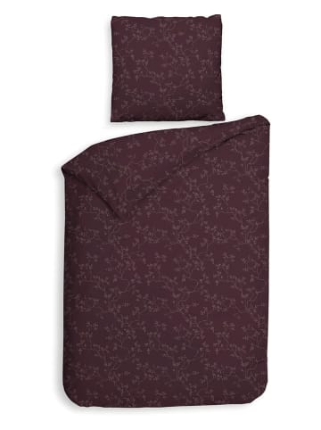 HNL Komplet pościeli flanelowej "Alloro" w kolorze fioletowym