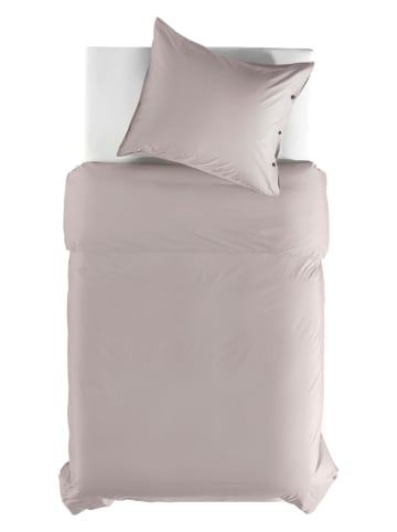 Heckett Lane Komplet pościeli perkalowej w kolorze jasnoróżowym