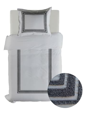 Heckett Lane Beddengoedset "Suite Kerala" grijs