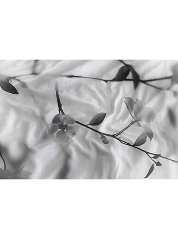 Heckett Lane Satijnen beddengoedset "Berta" lichtgrijs