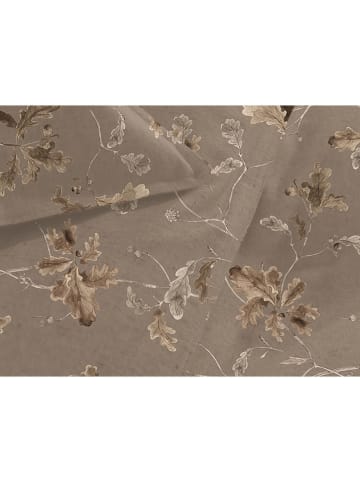 HNL Flanellen beddengoedset "Bronco" bruin