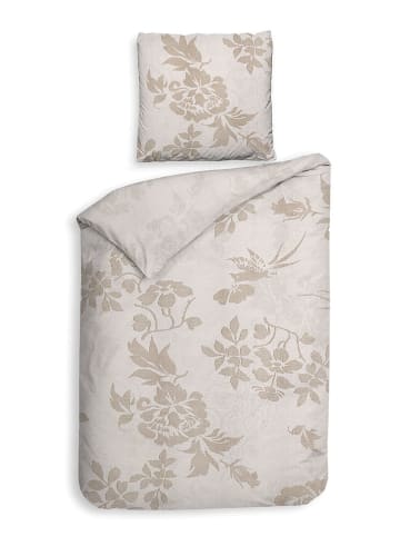 Heckett Lane Satijnen beddengoedset "Ling" beige