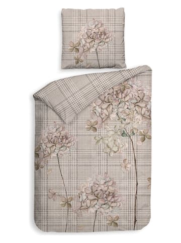 HNL Twill-Bettwäsche-Set "Rory" in Beige
