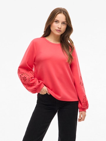 Vila Sweatshirt "Visandy" roze