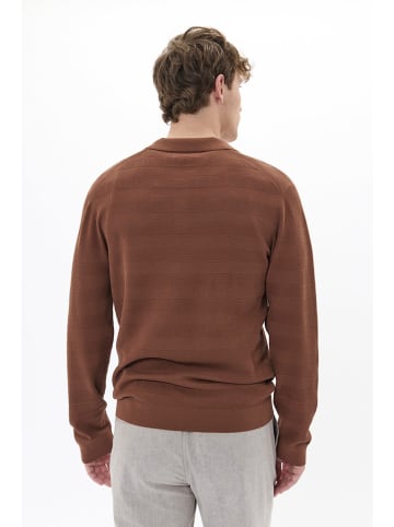 Matinique Koszulka polo w kolorze jasnobrązowym