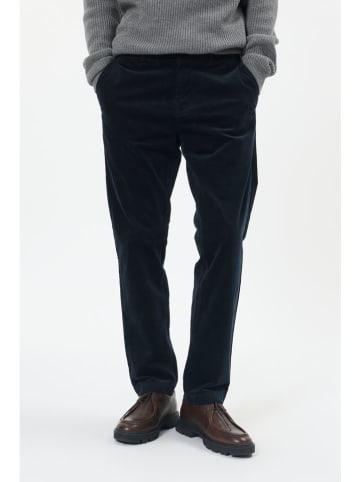 Matinique Spodnie sztruksowe w kolorze granatowym