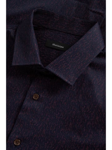 Matinique Hemd - Regular fit - in Dunkelblau