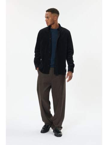 Matinique Corduroyblouse - regular fit - zwart