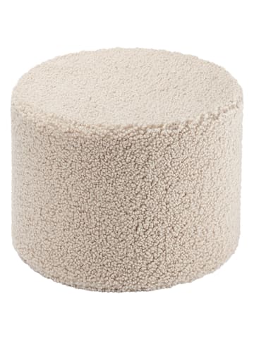Wigiwama Puf w kolorze beżowym - wys. 25 x Ø 39,5 cm