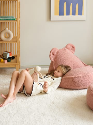 Wigiwama Zitzak "Bear" lichtroze - (B)70 x (H)60 x (D)42 cm