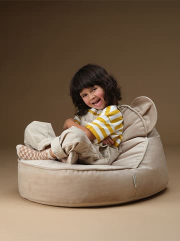 Wigiwama Sitzsack "Bear" in Beige - (B)70 x (H)60 x (T)42 cm