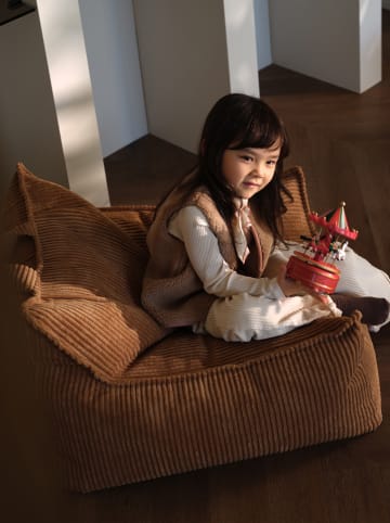 Wigiwama Siedzisko  w kolorze jasnobrązowym - 70 x 50 x 80 cm