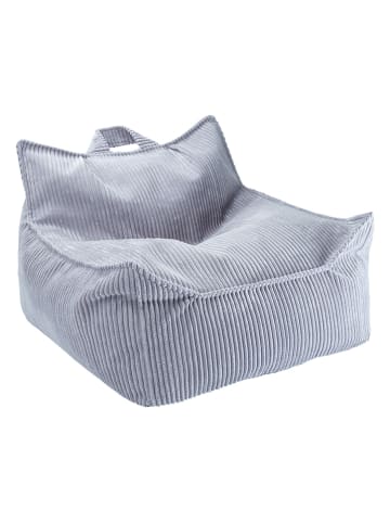 Wigiwama Siedzisko w kolorze błękitnym - 70 x 50 x 80 cm