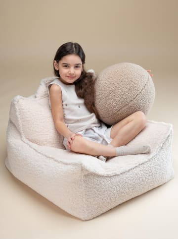 Wigiwama Sitzsack in Creme - (B)70 x (H)50 x (T)80 cm