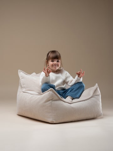 Wigiwama Zitzak wit - (B)70 x (H)50 x (D)80 cm