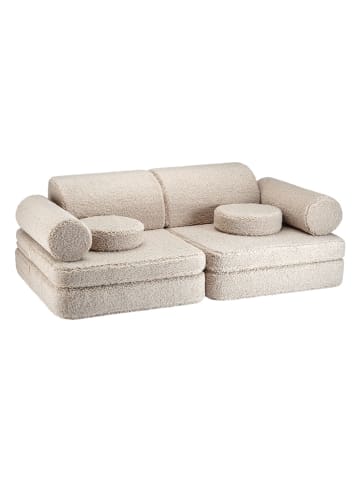Wigiwama Sofa "Settee" w kolorze beżowym - 132 x 46 x 78 cm