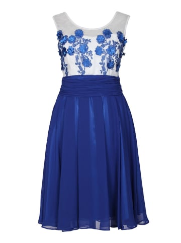 New G.O.L Jurk blauw/wit