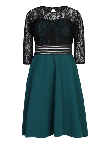 G.O.L.® FINEST COLLECTION Kleid in Schwarz/ Türkis