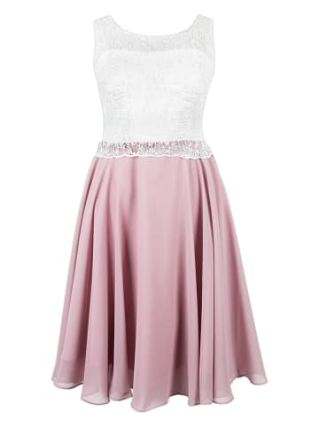 G.O.L.® FINEST COLLECTION Kleid in Rosa/ Weiß