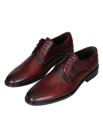 New G.O.L Leder-Schnürschuhe in Braun